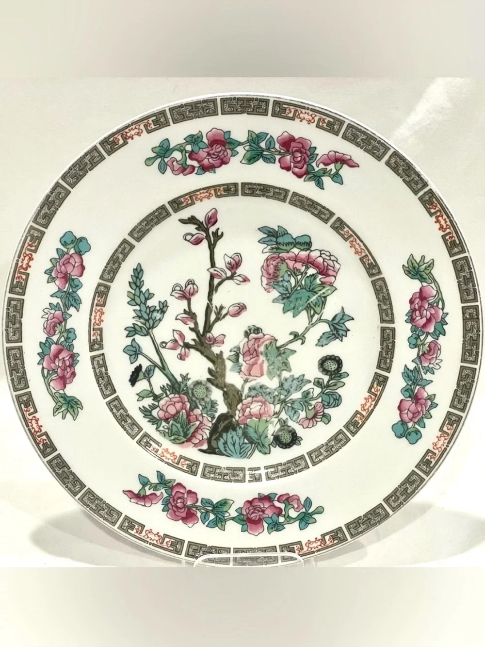 John Maddock & Sons “Indian Tree” Fine China Place Setting | Plate, Cup & Saucer